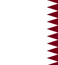 Qatar flag 3D Model