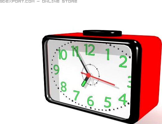 Alarm clock 3D Model