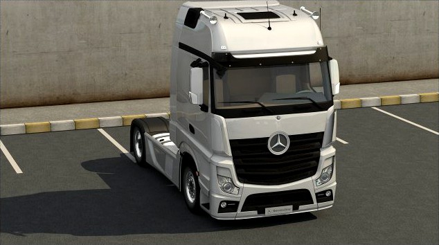 Mercedes Actros 2011 3D Model