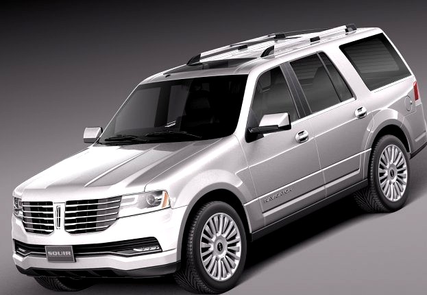 Lincoln Navigator 2015 3D Model