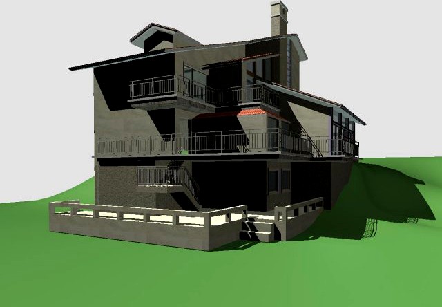 Villa 105 3D Model