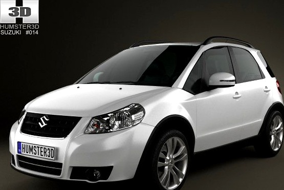 Suzuki Maruti SX4 hatchback 2012 3D Model