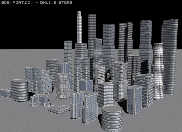 City section 3D Model