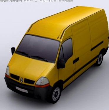 Renault master 3D Model