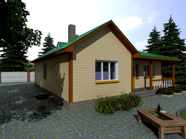 Cottage 5 3D Model