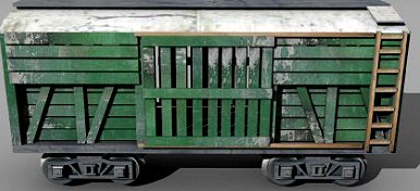 Freight car 3D Model