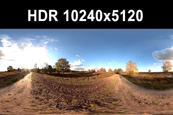 Meadow 2 Afternoon HDR Panorama 3D Model