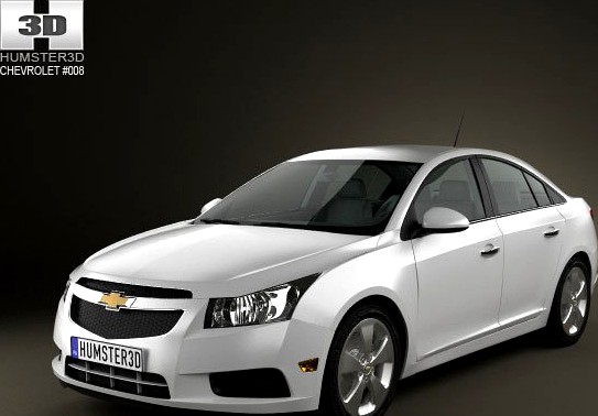 Chevrolet Cruze 2011 3D Model