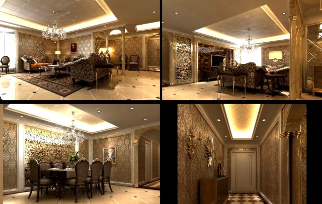 3D Home 1547 3D Model