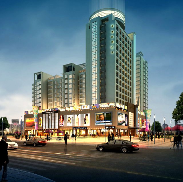 3d building 919 3D Model