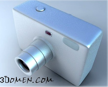 Digital Camera 3D Model