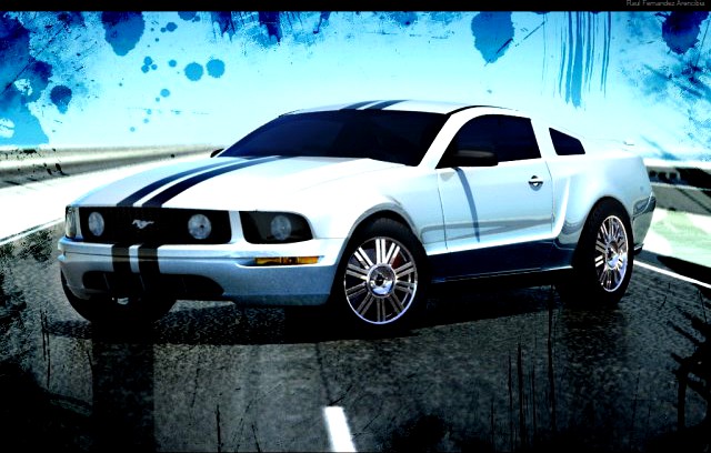 Ford Mustang GT 2005 3D Model