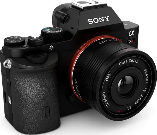 Sony Alpha 7R camera 3D Model