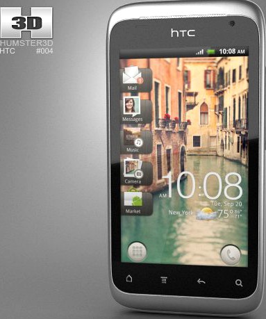 HTC Rhyme 3D Model