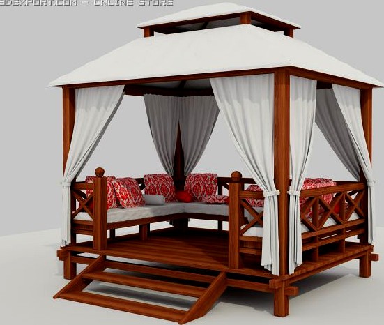 Summer Pavilion 3D Model