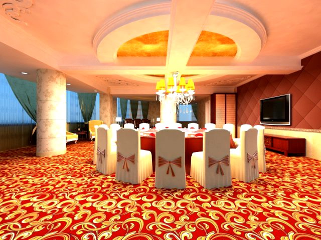 Restaurant Space 127 3D Model