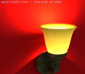 Wall Light 3D Model