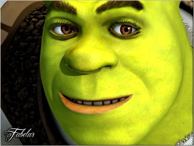 Shrek 3D Model