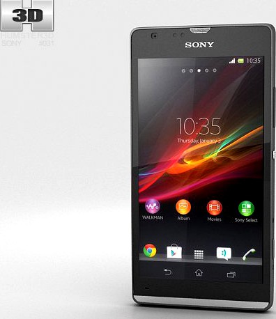 Sony Xperia SP 3D Model