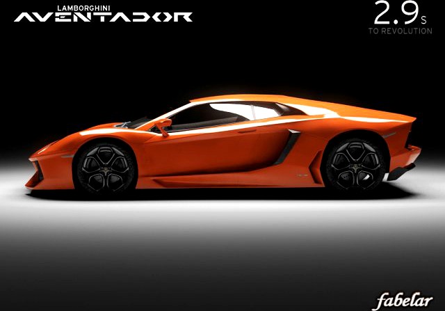 LAMBORGHINI AVENTADOR 3D Model