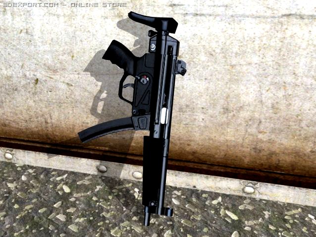 Heckler  Koch MP5 3D Model