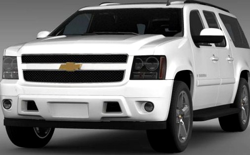 Chevrolet Suburban LTZ 2011 3D Model