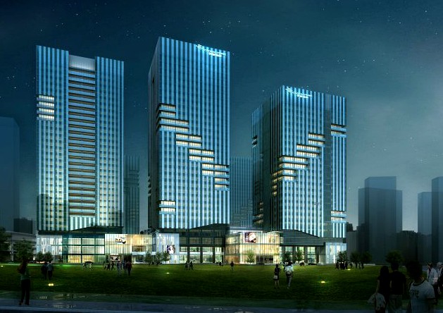 Skyscraper business center 038 3D Model
