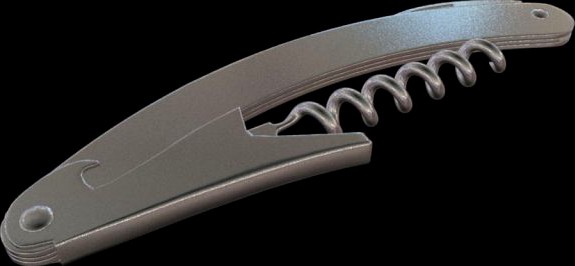 Corkscrew 3D Model