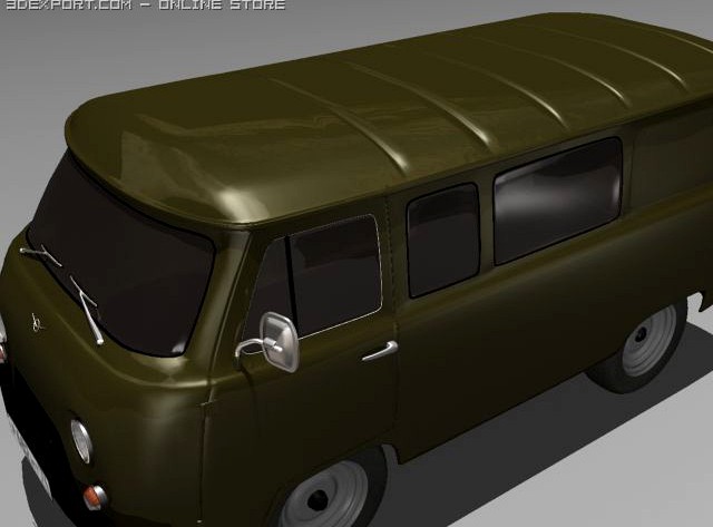 UAZ3909 3D Model