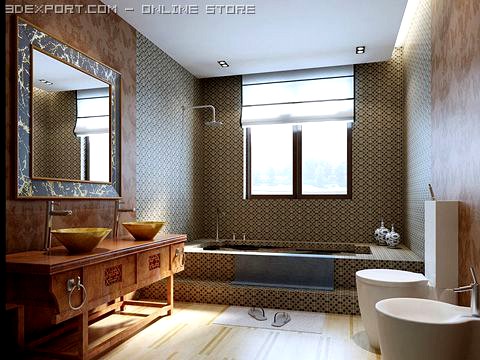 Bathroom 003 3D Model