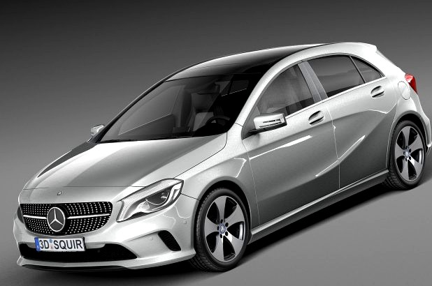 Mercedes-Benz A-Class 2016 3D Model