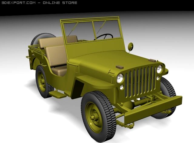 Willys MB 3D Model