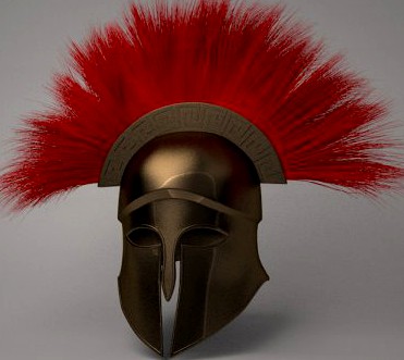 Greek Helmet 3D Model