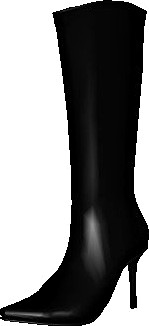 Thight High Boot 3D Model
