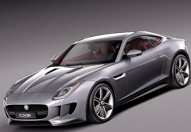 Jaguar ftype coupe CX16 3D Model