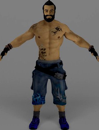 Bodybuilder 3D Model