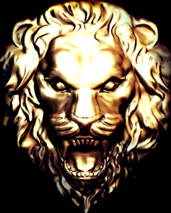 LION basrelief 3D Model