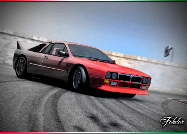 Lancia 037 Stradale STD MAT 3D Model