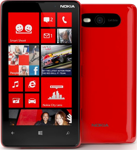 Nokia Lumia 820 3D Model