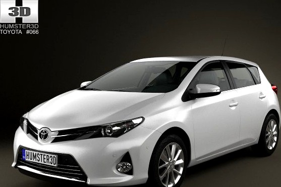 Toyota Auris hatchback 5door 2013 3D Model