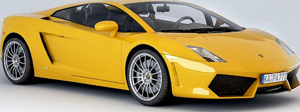 Lambo gallardo 3D Model