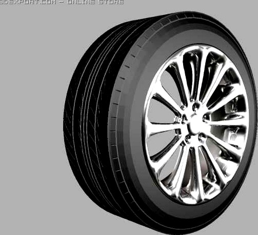 Tire 3D Model