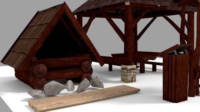 Arbor at River Spring 3D Model