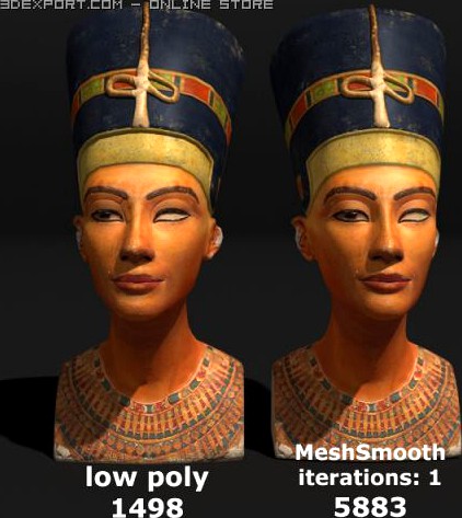 Nefertiti 3D Model