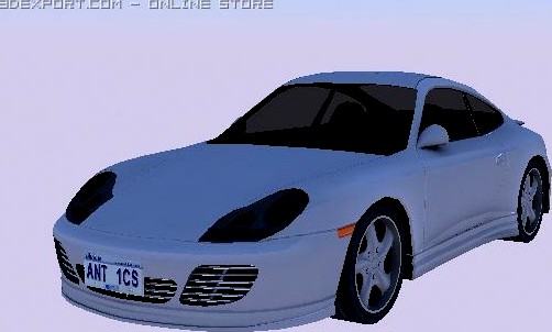 Porshe Car 3D Model