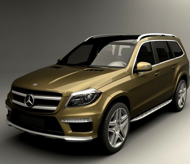 Mercedes Benz GL 63 3D Model