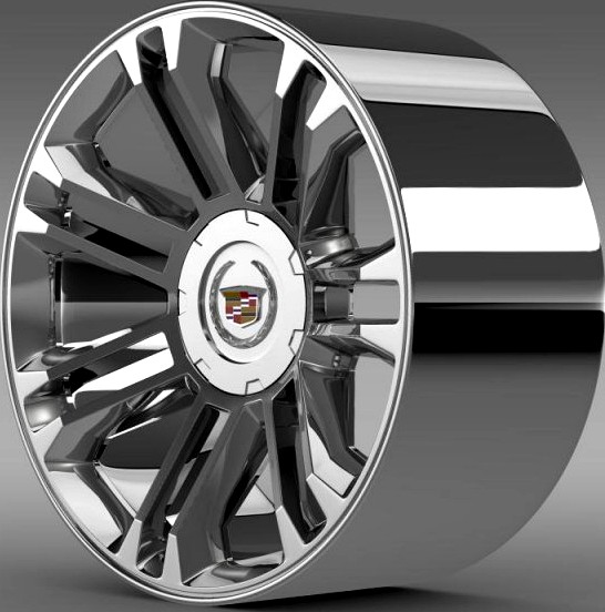 Cadillac Escalade 2013 rim 3D Model
