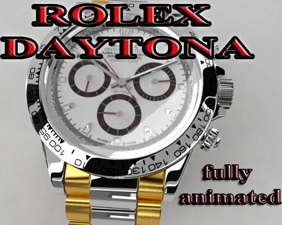 Rolex Daytona 3D Model