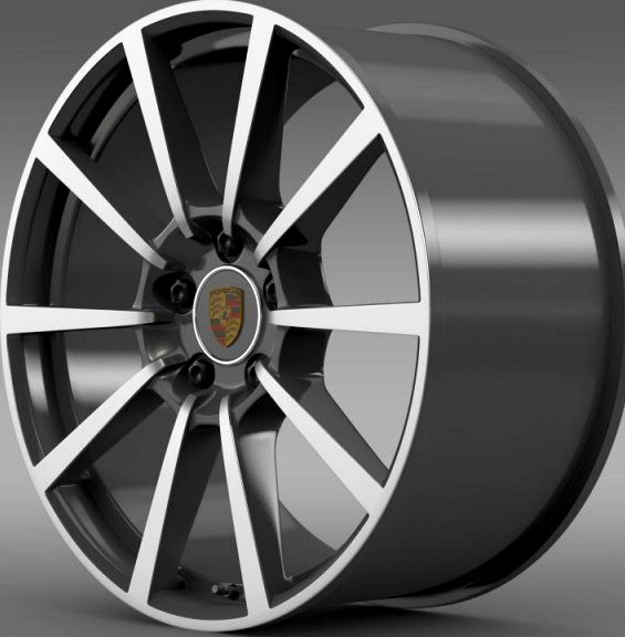 Porsche 911 Carerra 4S rim 3D Model