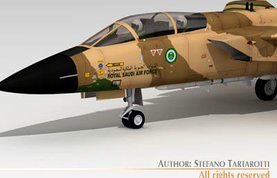 Tornado ADV RSAF 3D Model